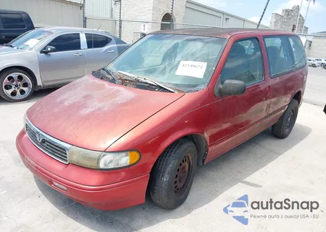 1997 Mercury Villager Gs/Ls/Nautica z USA, uszkodzony, nr VIN 4M2DV1115VDJ46033